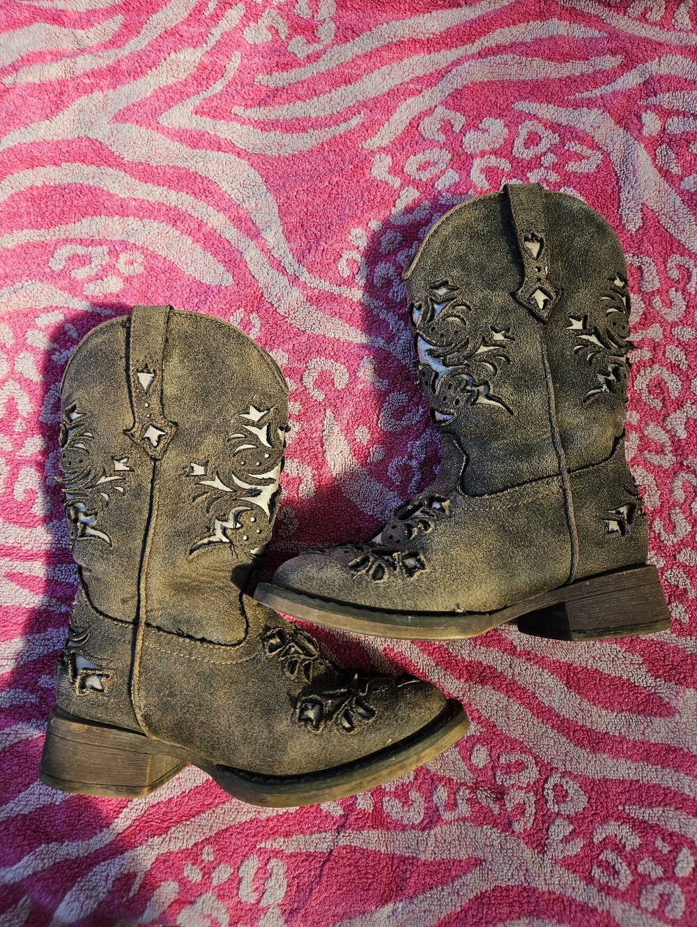 Girls Roper Western Boots